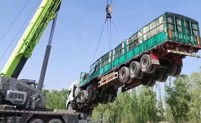 大悟道路脱困救援案例